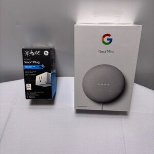 Google Nest Mini with GE Smart Plug